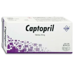 CAPTOPRIL 25MG TAB C/30 *ULT*