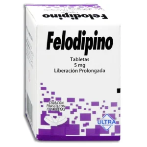 FELODIPINO 5MG TAB LP C/20 *ULT*