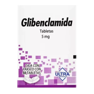 GLIBENCLAMIDA 5MG TAB C/50 *ULT*