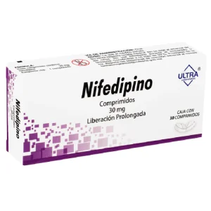 NIFEDIPINO 30MG COMP LP C/30 *ULT*R