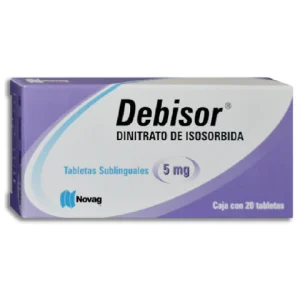 DEBISOR 5MG TAB SL C/20 *NOV*