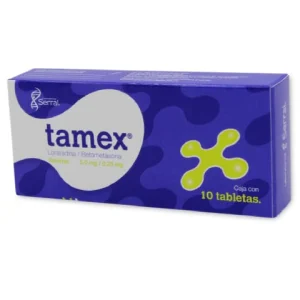 TAMEX 5.0/0.25MG TAB C/10 *SRR*