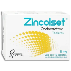ZINCOLSET 8MG TAB C/10 *SRR*