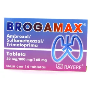 BROGAMAX 30/160/800MG TAB C/14 *RAY*