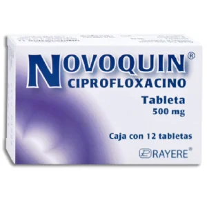 NOVOQUIN 500MG. TAB. C/12 *RAY*