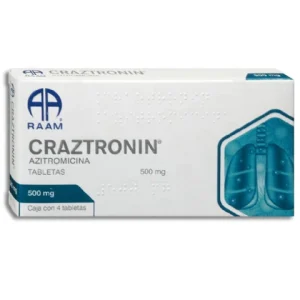CRAZTRONIN 500MG TAB C/4 *RAM*