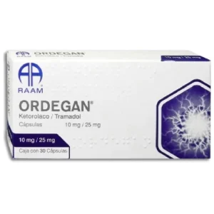 ORDEGAN 10/25MG CAP C/30 *RAM*