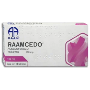 RAAMCEDO 100MG TAB C/10 *RAM*