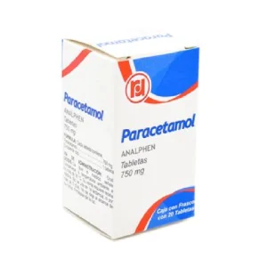 PARACETAMOL 750MG TAB C/20 *RND*