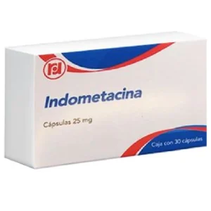 INDOMETACINA 25MG TAB C/30 *RND*