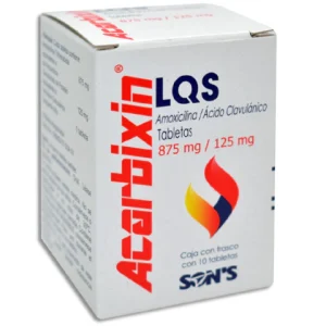 ACARBIXIN LQS 875/125MG TAB C/10 *QSO*PE