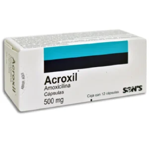 ACROXIL 500MG CAP C/12 *QSO*PI