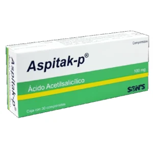 ASPITAK-P 100MG COMPR C/30 *QSO*