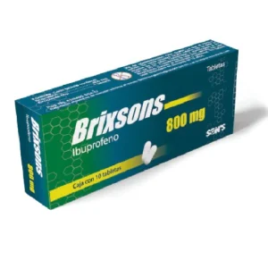 BRIXSONS 800MG TAB C/10 *QSO*PE