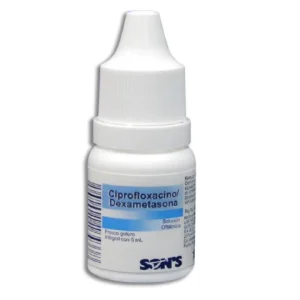 CIPROFLOXACINO DEXAMETASONA GTS OFT 5ML *QSO* PE