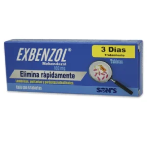 EXBENZOL 100MG. TAB. C/6 *QSO*OF