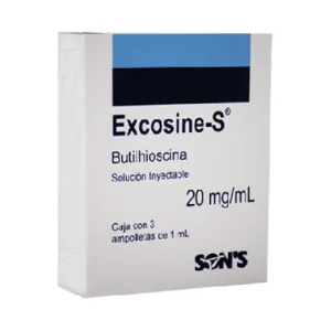 EXCOSINE-S 20MG/1ML SOL. INY C/3 *QSO*PE