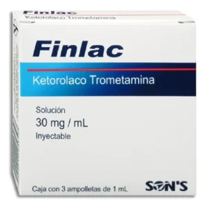 FINLAC 30MG/1ML SOL. INY. C/3 *QSO* PE