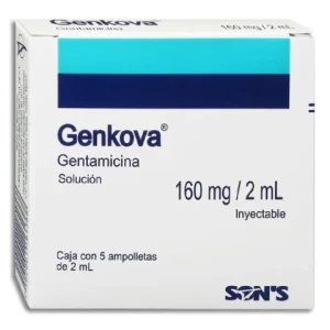 GENKOVA 160MG/2ML SOL. INY. C/5 *QSO*