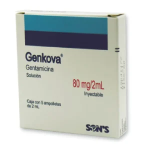 GENKOVA 80MG/2ML. SOL. INY. C/5 *QSO* PE