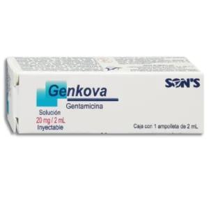 GENKOVA INF. 20MG/2ML. SOL. INY. C/1 *QSO*