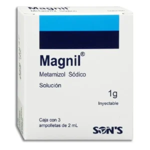 MAGNIL 1GR/2ML. SOL. INY C/3 *QSO*PI