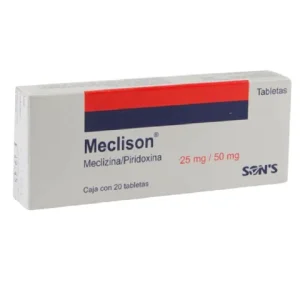 MECLISON 25/50MG TAB C/20 *QSO*PE