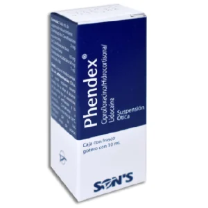 PHENDEX 2/10/50MG/1ML GTS OTICO 10ML *QSO*