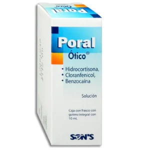 PORAL 1.00/2.50/2.00GR GTS OTICO 10ML *QSO*