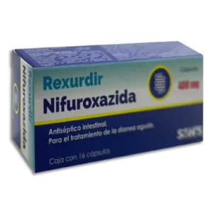 REXURDIR 400MG CAPS C/16 *QSO*