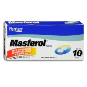 MASFEROL 500/25/5/4MG TAB C/10 *QYF*