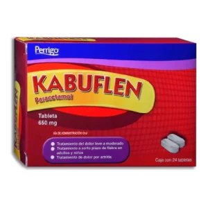 PARACETAMOL 650MG TAB C/24 *QYF*