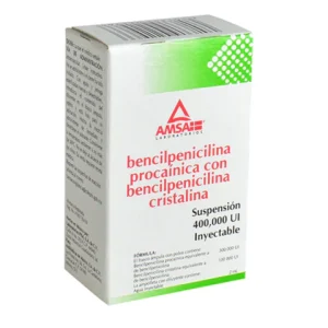 BENCILPENICILINA PROCAINICA 400,000UI/2ML SOL INY C/1 *ANT*