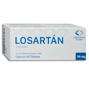 LOSARTAN 50MG TAB C/90 *SHO*
