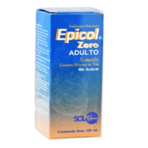 EPICOL ZERO ADULTO SOL 120ML *LOR* S/AZUCAR
