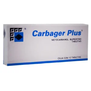 CARBAGER PLUS 300/300MG TAB C/10 *STR*