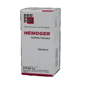 HEMOGER 300MG GRAG C/50 *STR*