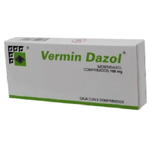 VERMIN DAZOL 100MG. COMPR. C/6 *STR*