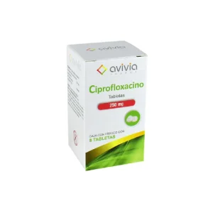 CIPROFLOXACINO 250MG TAB C/8 *AVI* FCO