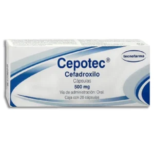 CEPOTEC 500MG. CAP. C/20 *TEC*