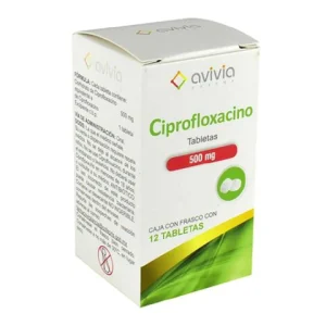 CIPROFLOXACINO 500MG TAB C/12 *AVI* FCO