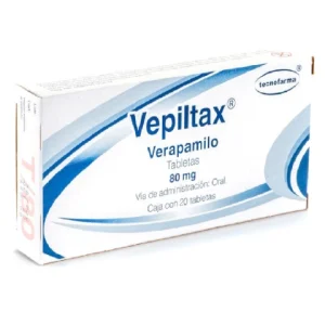 VEPILTAX 80MG TAB C/20 *TEC*