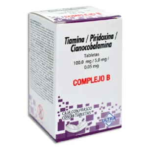 COMPLEJO B 100/5.0/0.05MG TAB C/30 *ULT* R