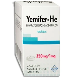 FUMARATO FERROSO,ACIDO FOLICO 350/1MG TAB C/30 *ULT* (YEMIFER-HE)