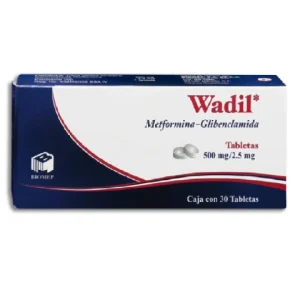 WADIL 500/2.5MG TAB C/30 *BMP*