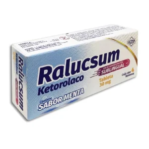 RALUCSUM 30MG TAB SL C/4 *ULT*