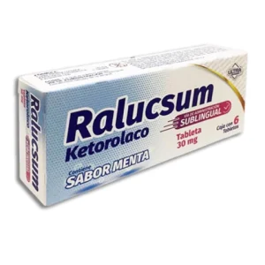 RALUCSUM 30MG TAB SL C/6 *ULT*