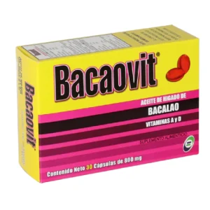 BACAOVIT 800MG PERLAS C/30 *BQM*