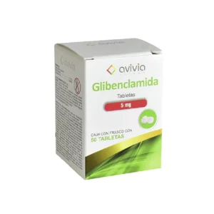 GLIBENCLAMIDA 5MG TAB C/50 *AVI* FCO FV