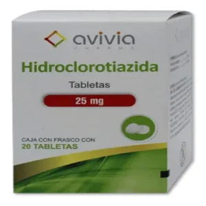 HIDROCLOROTIAZIDA 25MG TAB C/20 *AVI* PE